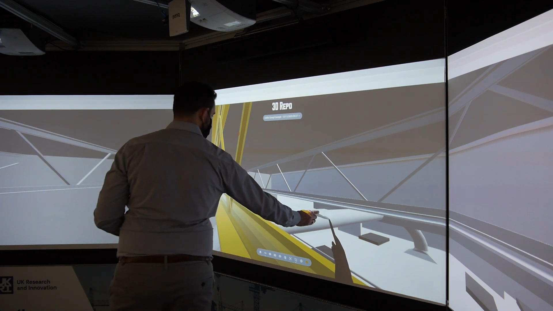 The AEC Production Control Room Arrives at the Connected Environments Lab