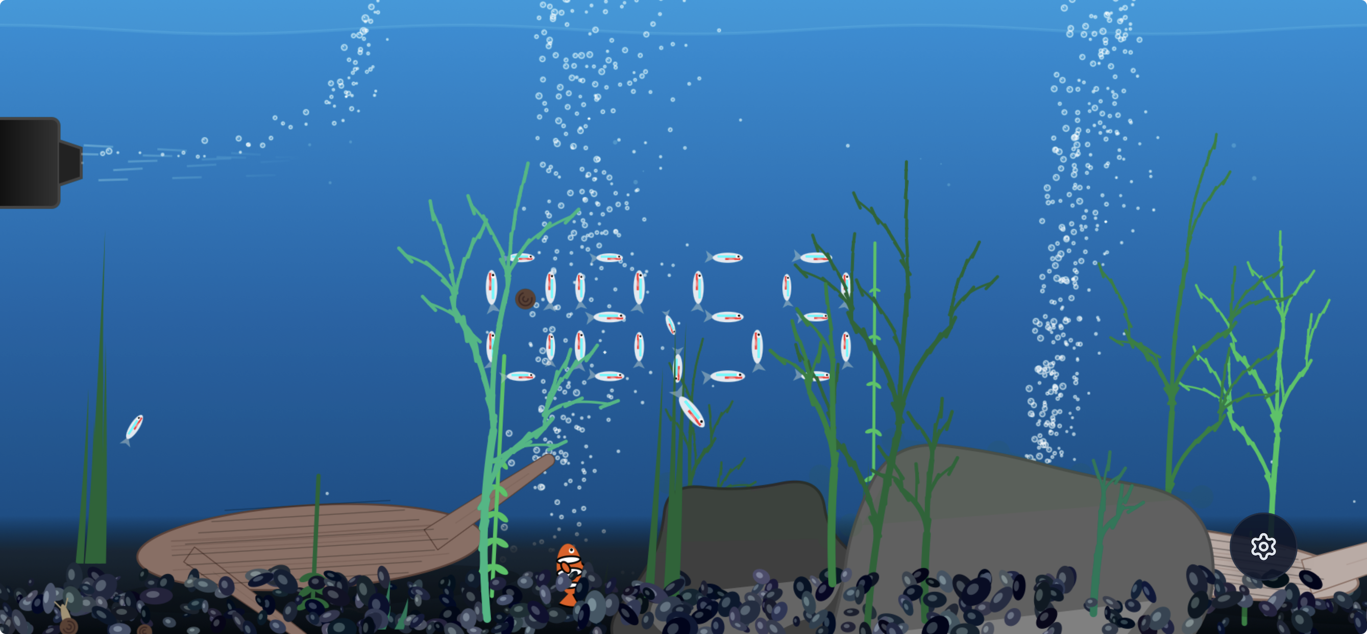 Aqua Clock: Multi-Model Vibe Coding, Boids, and the Fish That Tell the Time