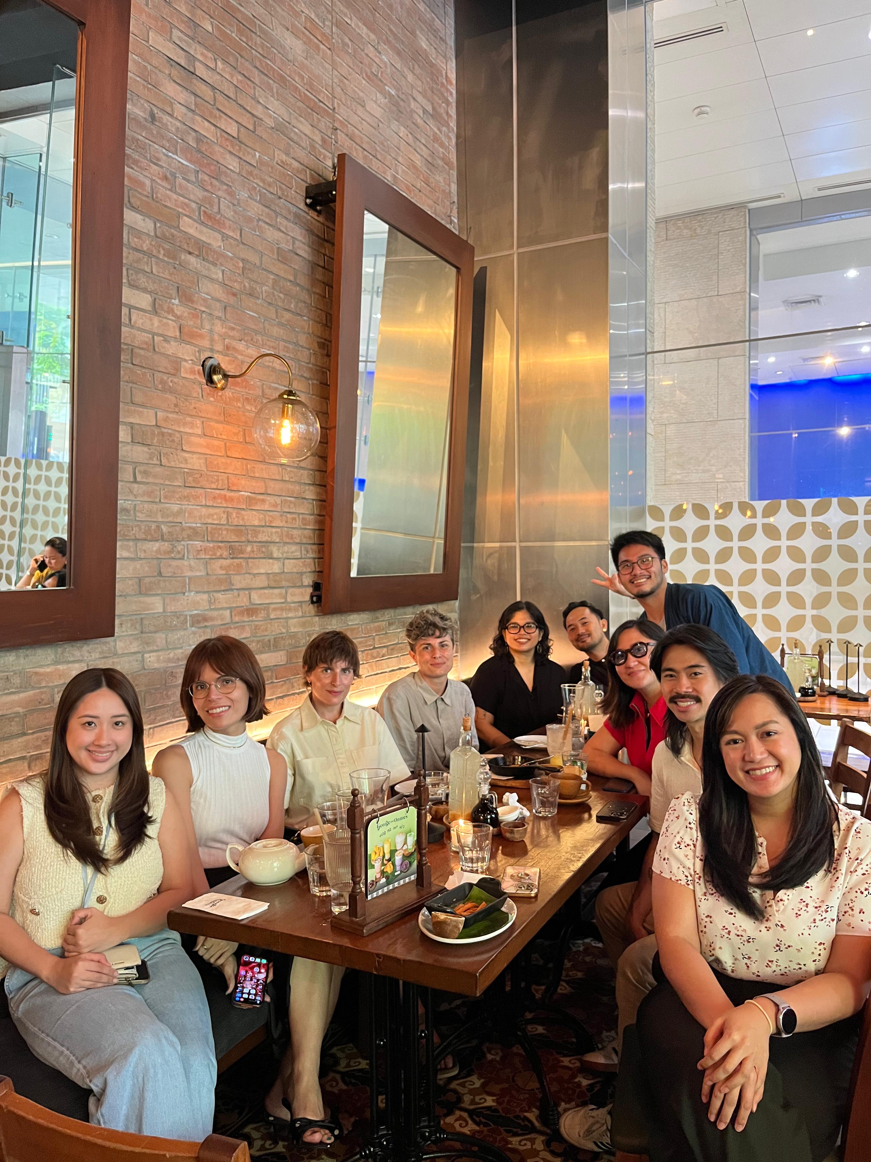 Lunch hosted by British Council